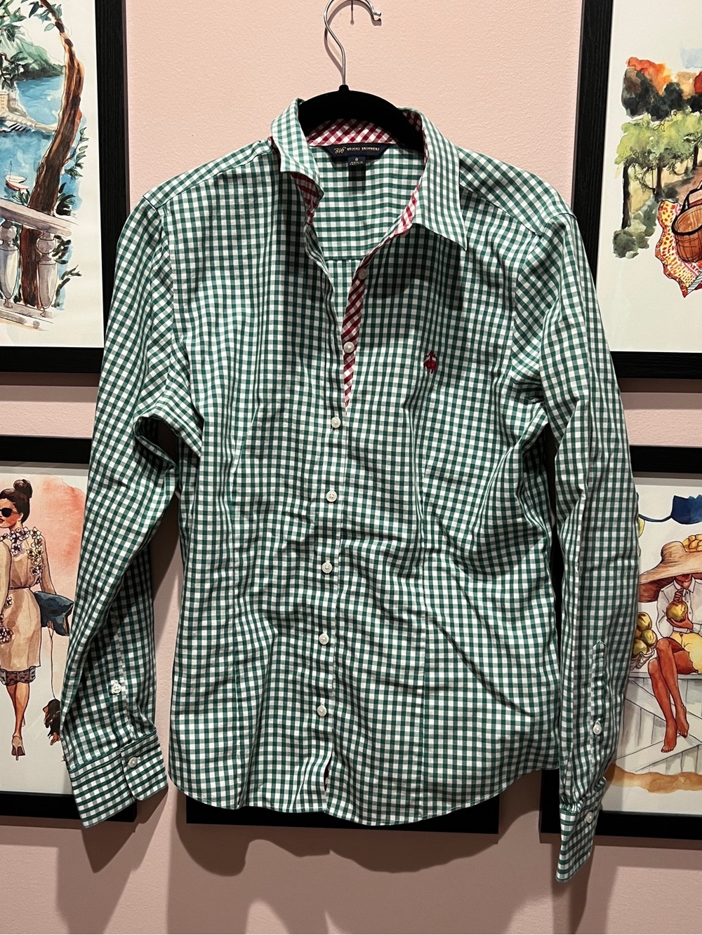 Brooks Brothers Gingham Button DownShirt